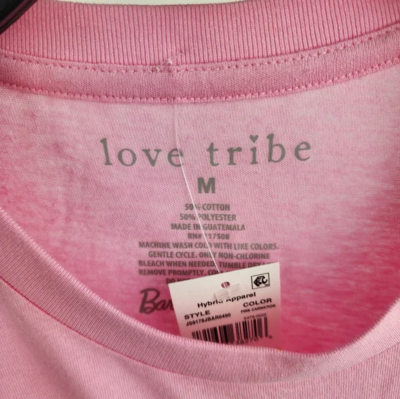BARBIE T-shirt Pink Women's NWT - Picture 5 of 6